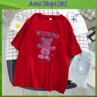 Áo thun Unisex, áo phông form rộng tay lỡ nam nữ thời trang annashop1202 NN6795F