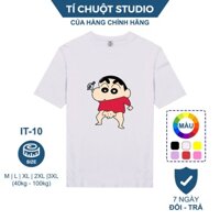 Áo thun unisex, áo phông nam nữ form rộng tay lỡ cotton 100% in Cushin