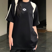 Áo Thun Unisex , Áo Phông Nam Nữ In Hình Elip Kẻ Sọc HOTHIT 2024 T20