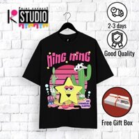 Áo thun UNISEX, áo thun in NING NING, in áo theo yêu cầu, áo in hình theo yêu cầu DTG, K Studio - K009