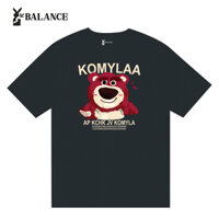 Áo thun Unisex BALANCE Local Brand full tag, áo phông Lotso komylaa form rộng tay lỡ nam nữ đen trắng BL025