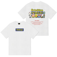 Áo thun Unisex BALANCE Local Brand full tag box, áo phông SpongeBob Oversize form rộng nam nữ đen trắng BL003