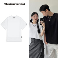 Áo thun Unisex Basic Tee phông trơn nam nữ oversize form rộng 100% Cotton 2 chiều định lượng 250 gsm THE LOCAL BRAND
