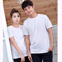 Áo thun Unisex Basic Tee phông trơn nam nữ tay lỡ oversize form rộng