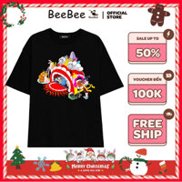 Áo Thun Unisex BEETEE ing hình ĐẦU LÂN-TRUNG THU 100% cotton DL002