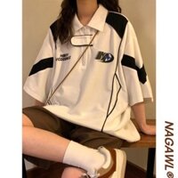 Áo Thun Unisex Cổ Polo Khóa Kéo nam nữ - 197 STORE
