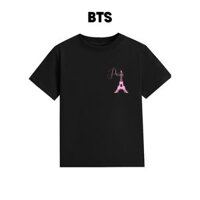 Áo thun unisex cổ tròn , Paris - BTS` local brand , cotton 2 chiều 100% , size S M L XL form nam nữ