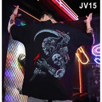 ÁO THUN UNISEX COTON ĐẦU LÂU THẦN CHẾT CHIM ĐỎ