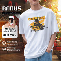 Áo thun Unisex Counter-Strike - GAME - TRÒ CHƠI BẮN SÚNG Ranus Nam Nữ BabyTee Classic Breezy Tanktop Croptop