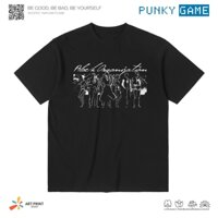 Áo thun Unisex Detective Conan Black Organization Cotton 100% ngắn tay