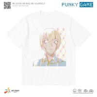 Áo thun Unisex Detective Conan Toru Art Cotton 100% ngắn tay