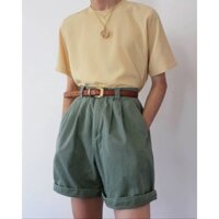 Áo thun unisex form basic - form rộng tay vừa dành cho nam và nữ