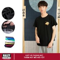 Áo Thun Unisex Form Rộng Nam Nữ Bánh mỳ kẹp trứng phong cách Hàn Quốc TN08 Haley TEECHANCE