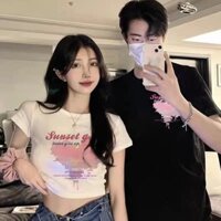 Áo thun unisex form rộng tay lỡ nam nữ LOCAL BRAND THE ONE vải cotton dày dặn, co giãn COUPLE