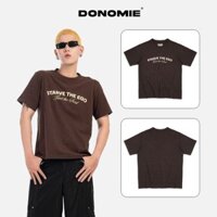 Áo Thun Unisex Form Thường 100% Cotton 2 Chiều Định Lượng 250 GSM DONOMIE Ego Soul Regular Tee