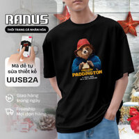 Áo thun Unisex Gấu PADDINGTON- Gấu thủ chu du - PHIM 3D Ranus Nam Nữ BabyTee Classic Breezy Tanktop Croptop