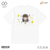 Áo thun Unisex Girls' Frontline M4A1 Chibi Art Cotton 100% ngắn tay