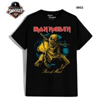 Áo thun Unisex Iron Maiden, áo phông Rock Band Tee Brand US Street Swagger IM03