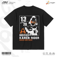 Áo thun Unisex Kamen Rider Fourze - HEISEI RIDER 20th Anniversary Cotton 100% ngắn tay
