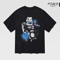 Áo thun Unisex Kamen Rider REVICE Vice Oversized 100% Cotton ngắn tay