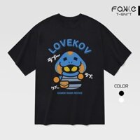Áo thun Unisex Kamen Rider REVICE Lovekov Kawaii Oversized 100% Cotton ngắn tay