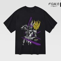Áo thun Unisex Kamen Rider Thouser Oversized 100% Cotton ngắn tay