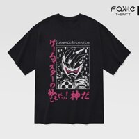 Áo thun Unisex Kamen Rider Genm Oversized 100% Cotton ngắn tay