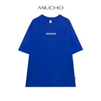 Áo thun unisex local brand form rộng ATD592 Miucho cotton cổ tròn in artwork