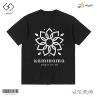 Áo thun Unisex Madoka Magica Kamihama Magia Union Logo Cotton 100% ngắn tay