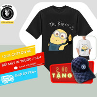 Áo Thun Unisex minion <3 Form Rộng Nam Nữ Cotton 4 Chiều 96 Tailor-15