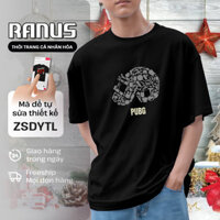 Áo thun Unisex Mũ 3 - PUBG - Bắn súng chạy bo Ranus Nam Nữ BabyTee