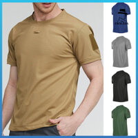 Áo thun Unisex mùa hè Frolada Áo thun màu trơn khô nhanh tay cổ chữ O Áo tập luyện
