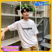 Áo thun unisex nam nữ form rộng, áo phông tay lỡ form rộng