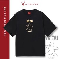 Áo Thun Unisex Nam Nữ Local Brand - Lapin.Fou Vô Tri 1