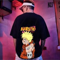 ÁO THUN UNISEX NAM NỮ naruto nấm đấm