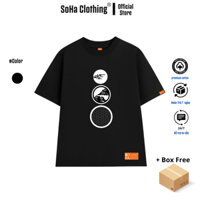 Áo thun unisex nam nữ SHU02 Form Rộng Tay Lỡ Freesize, SoHa Clothing