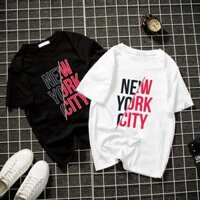 Áo thun unisex new york city form rộng vải dày mịn 2019T908 - Size S