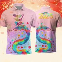 Áo thun Unisex Plus Size Tết Nguyên Đán 2025 / Áo thun gia đình năm con rắn CNY Jersey / Áo thun Viral Baju Viral ❈ 年年年 ❈ ✽ ❈ ❈ ✥ [UNK]
