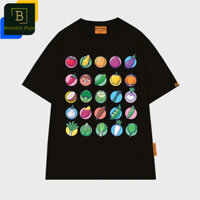 Áo thun unisex Rau Nấm Củ Quả nhiều màu sắc tươi mát vegetable shirt BND489