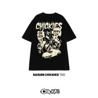 Áo thun Unisex Sai Gon Chickies 100% cotton CK001, áo thun nam form rộng – Chickies Club