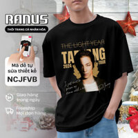 Áo thun Unisex TaeYang 2024 Tour The Light Year Ranus Nam Nữ BabyTee Classic Breezy Tanktop Croptop
