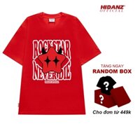 Áo thun Unisex tay lỡ cotton local brand HIDANZ - ROCK STAR