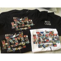 Áo Thun Unisex Tay Lỡ HNBMG x BOO Thiết Kế