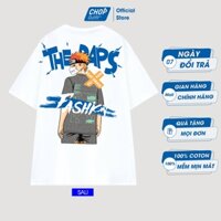 Áo Thun Unisex The PAPS NARUTO Localbrand Chóp Outfit Tay Lỡ In Hình CỰC NGẦU by Chóp Outfit