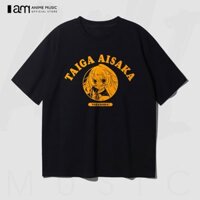 Áo thun Unisex Toradora Taiga Aisaka Kawaii Oversized 100% Cotton ngắn tay