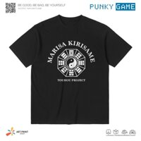 Áo thun Unisex Touhou Project Marisa Kirisame Cotton 100% ngắn tay