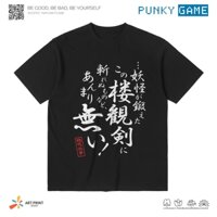 Áo thun Unisex Touhou Project Tamako Youmu Dialogue Cotton 100% ngắn tay