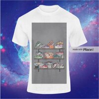 Áo thun Unisex tủ giày Nike của tôi độc đẹp thời trang siêu HOT, siêu RẺ