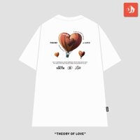 Áo Thun Unisex Undo Love Theory Màu Trắng 100% Standard Cotton - Flavors of Summer Collection