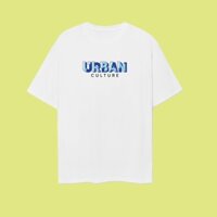 Áo Thun Unisex URBAN CULTURE Cá Tính Basic Tự Thiết Kế - Tshirt Unisex Nam Nữ Tee URBAN 2 Màu Trắng Đen Form Rộng